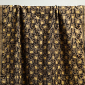 Brown - Block Print Cotton Ajrakh Handloom Towel 21