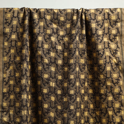 Brown - Block Print Cotton Ajrakh Handloom Towel 21