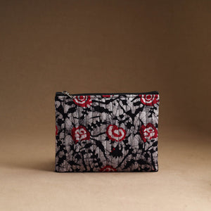 Black - Set of 3 - Handmade Cotton Utility Pouches 39