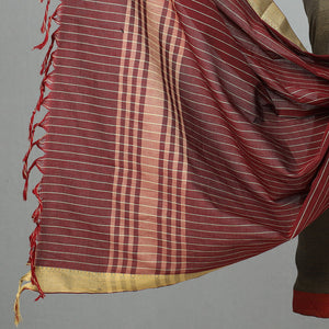 Brown - 3pc Cotton Dharwad Dress Material 11