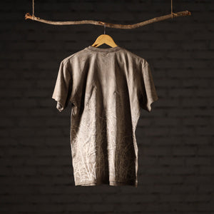 Bindaas Block Art Printed Cotton Unisex Round Neck T-shirt 25