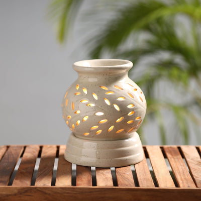 Handcrafted Ceramic Electrical Aroma Diffuser (6 inches)