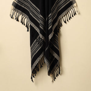 Black - Organic Kala Cotton Handloom Towel 02