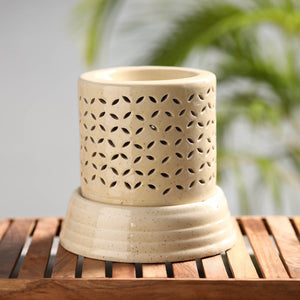 Handcrafted Ceramic Electrical Aroma Diffuser (7 inches)