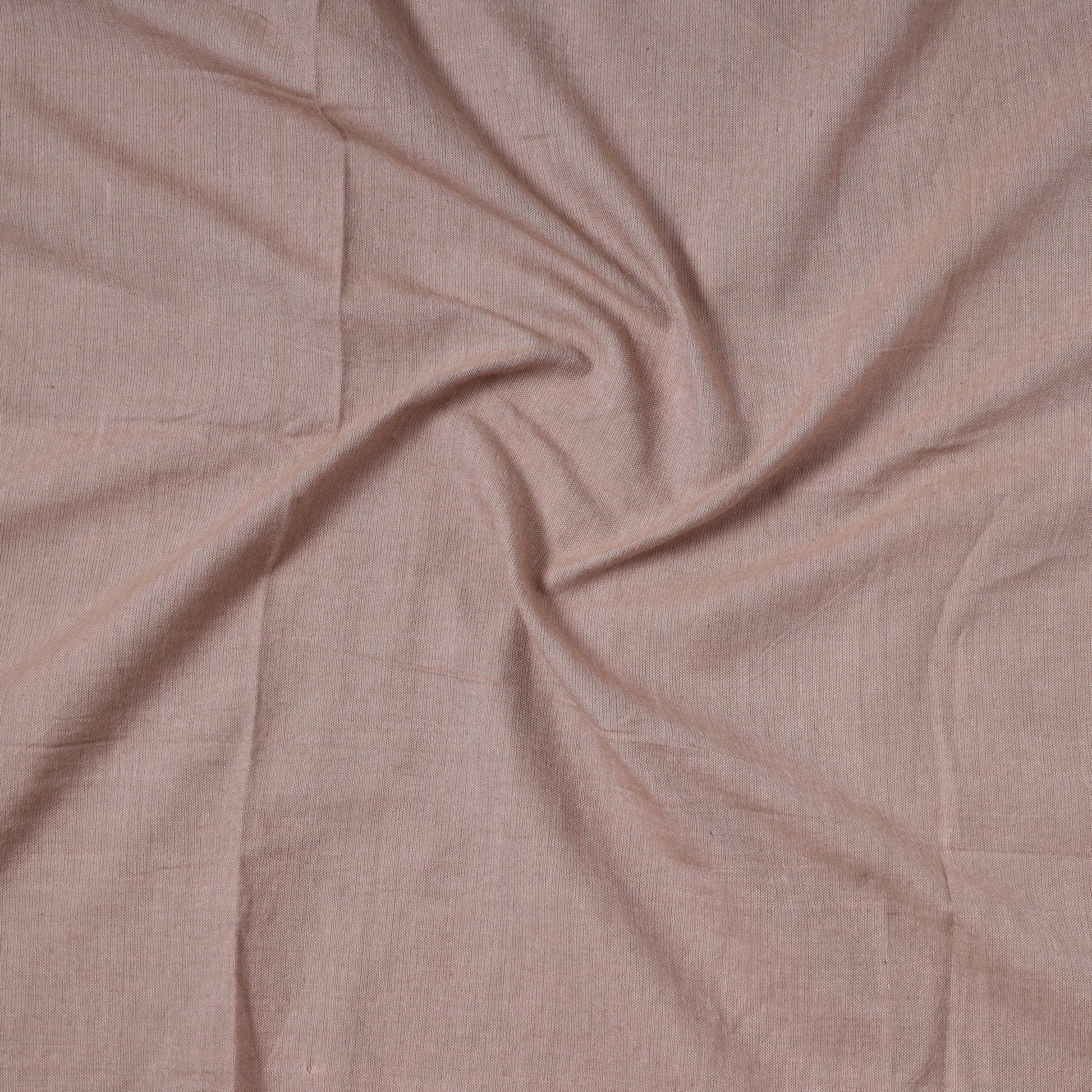Brown - Jhiri Pure Handloom Cotton Precut Fabric 03