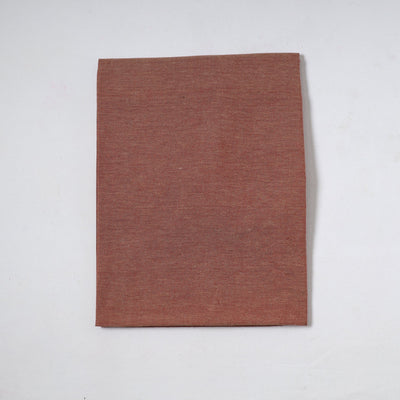Brown - Jhiri Pure Handloom Cotton Precut Fabric 07