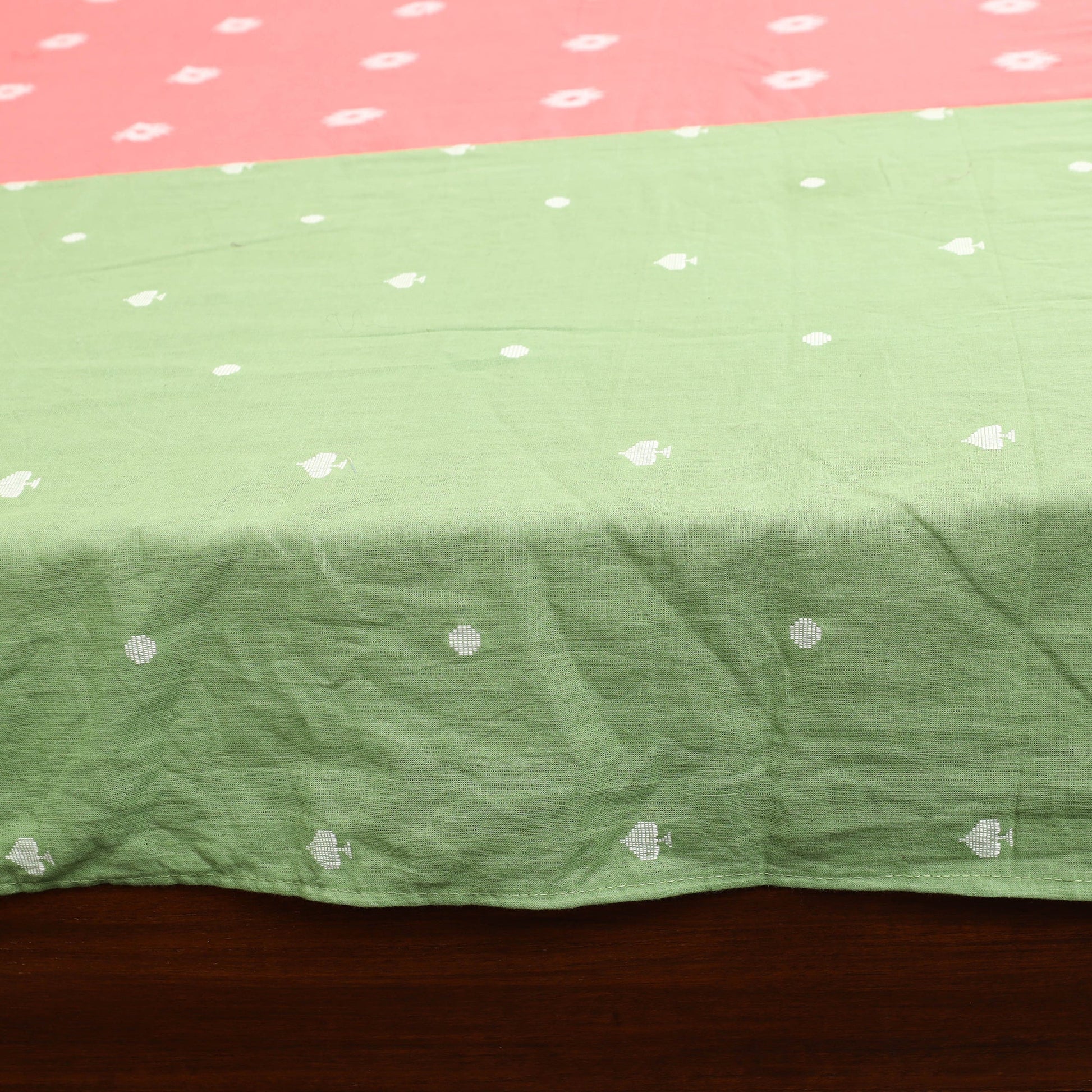 Patchwork Cotton Double Jacquard Bedsheet Set 02
