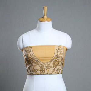 Bengal Kantha Embroidery Cotton Blouse Piece 36
