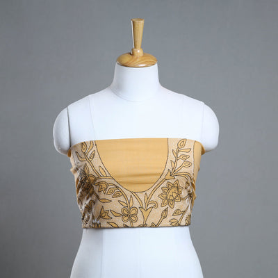 Bengal Kantha Embroidery Cotton Blouse Piece 36
