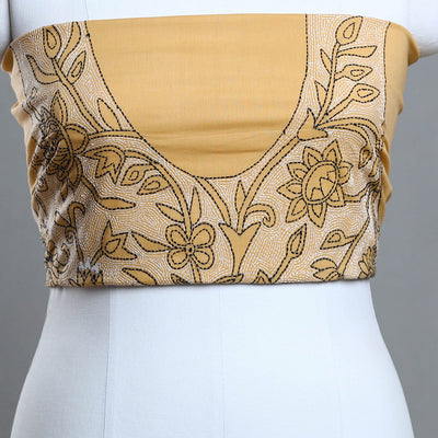 Bengal Kantha Embroidery Cotton Blouse Piece 36