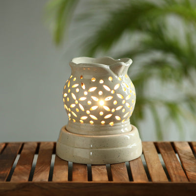 Handcrafted Ceramic Electrical Aroma Diffuser (6 inches)