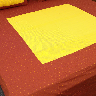 Patchwork Cotton Double Jacquard Bedsheet Set 07
