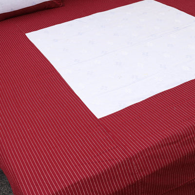 Patchwork Cotton Double Jacquard Bedsheet Set 08