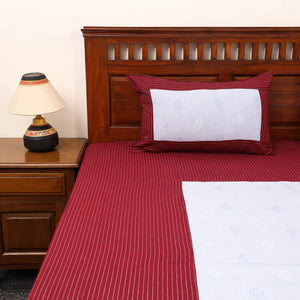 Patchwork Cotton Double Jacquard Bedsheet Set 08
