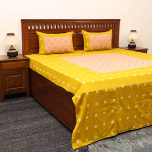 Patchwork Cotton Double Jacquard Bedsheet Set 09