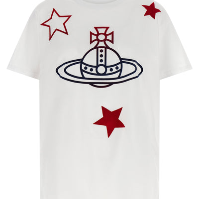 Vivienne Westwood Orb And Stars Classic T-shirt