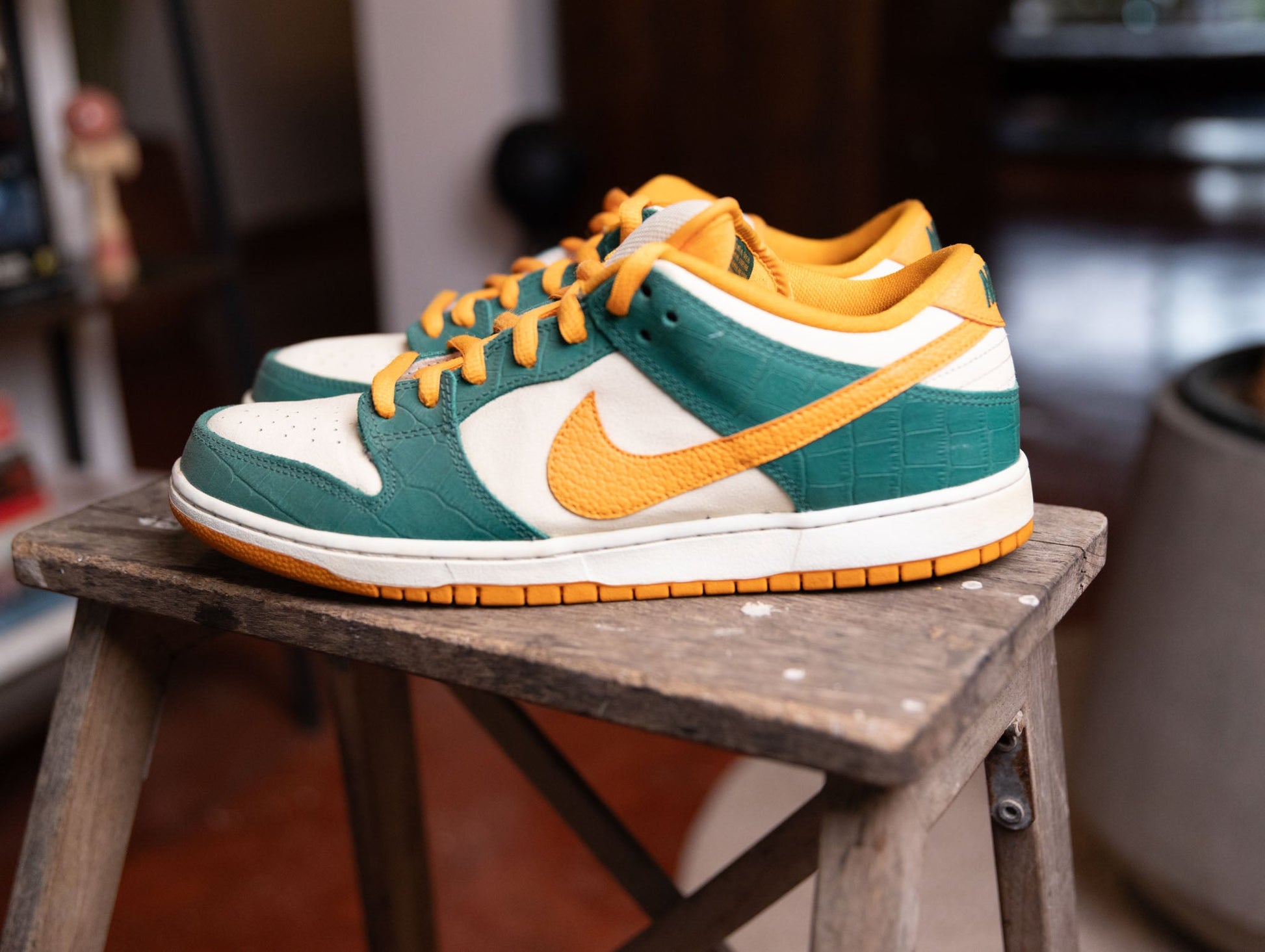 Nike SB Dunk Low Legion Pine Kumquat