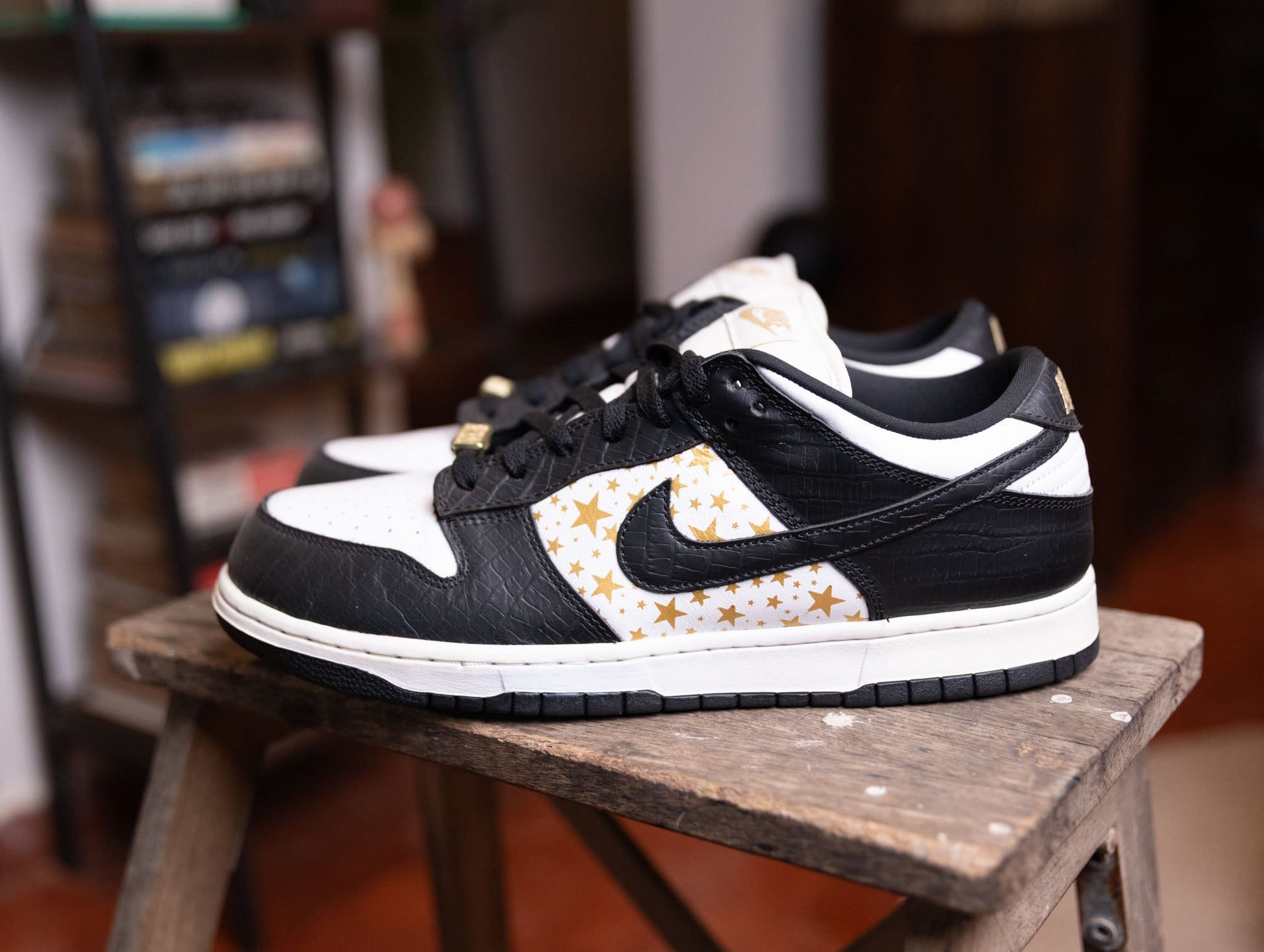 Nike SB Dunk Low Supreme Stars Black 2021