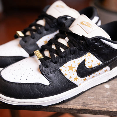 Nike SB Dunk Low Supreme Stars Black 2021