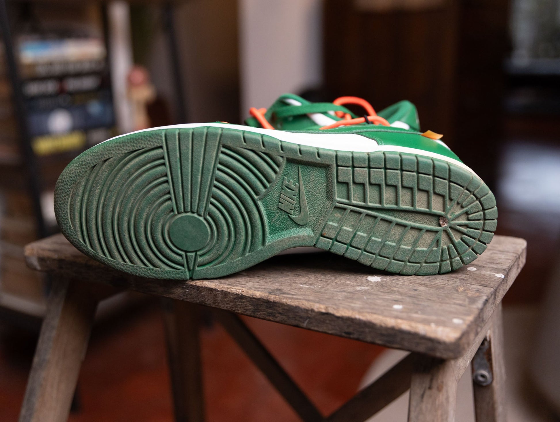 Nike Dunk Low Off-White Pine Green