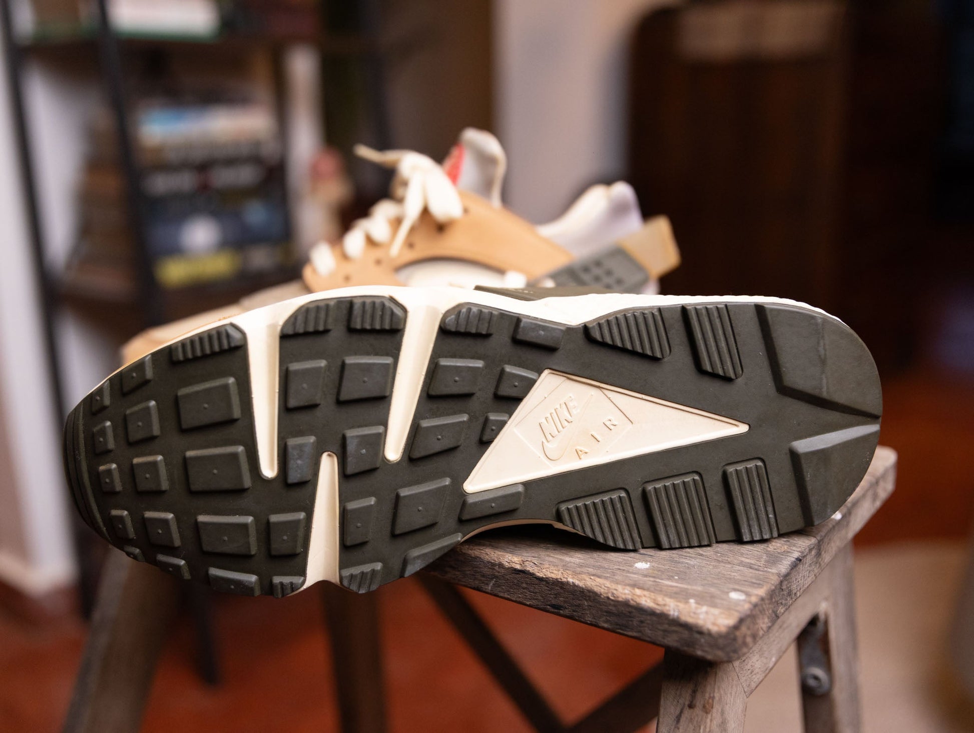 Stussy x Air Huarache LE Desert Oak 2021