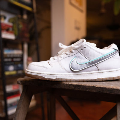Nike SB Dunk Low x Diamond Supply Co. White Diamond