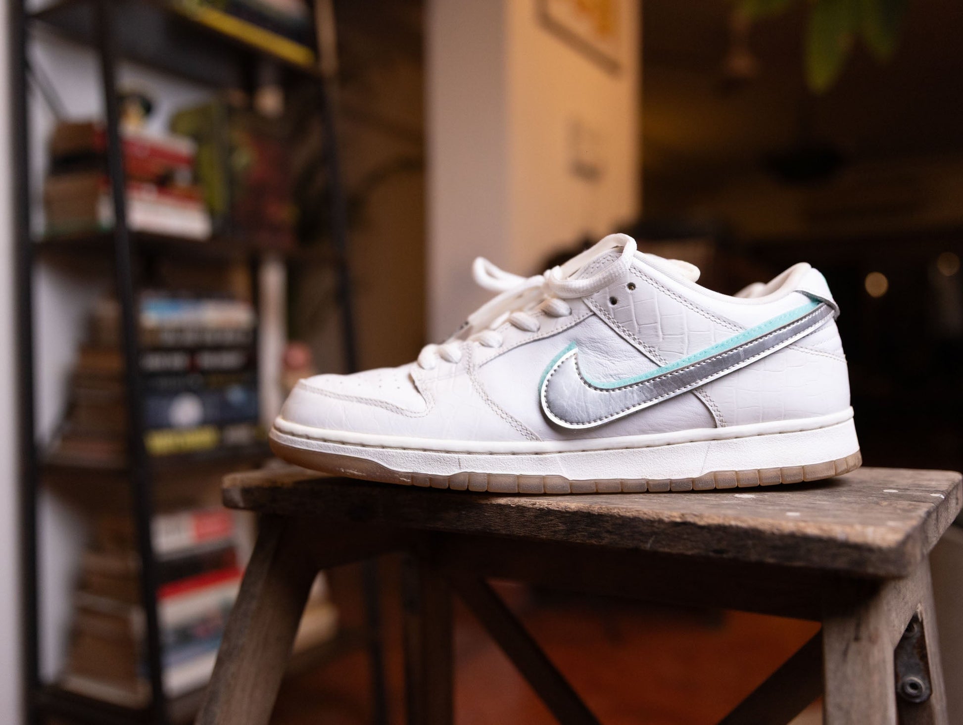 Nike SB Dunk Low x Diamond Supply Co. White Diamond