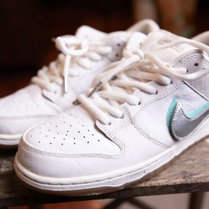 Nike SB Dunk Low x Diamond Supply Co. White Diamond