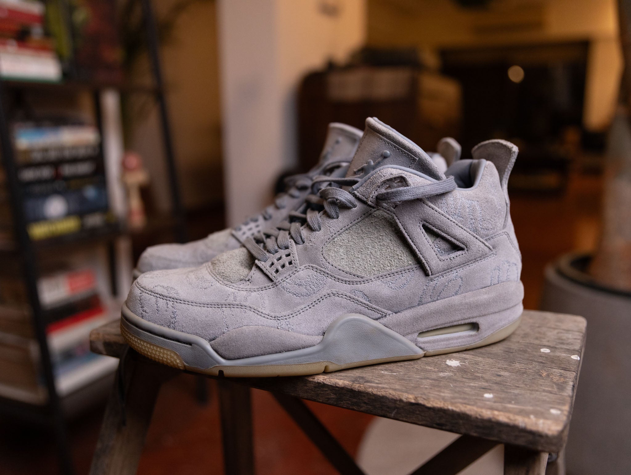air jordan 4 retro kaws cool grey