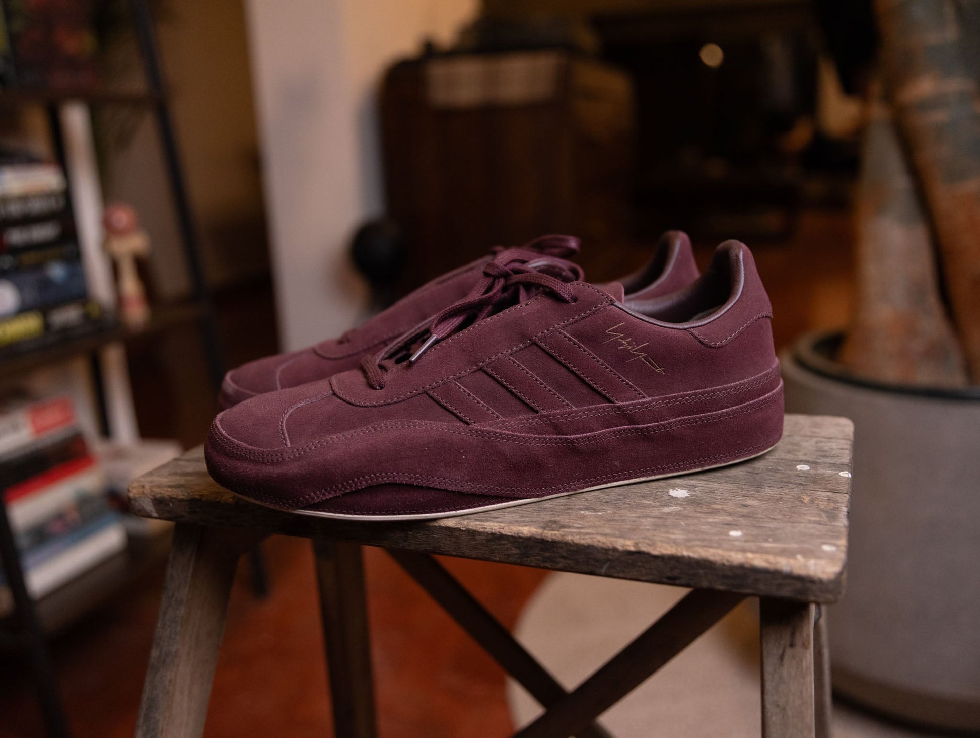 Adidas Y-3 Gazelle Shadow Red