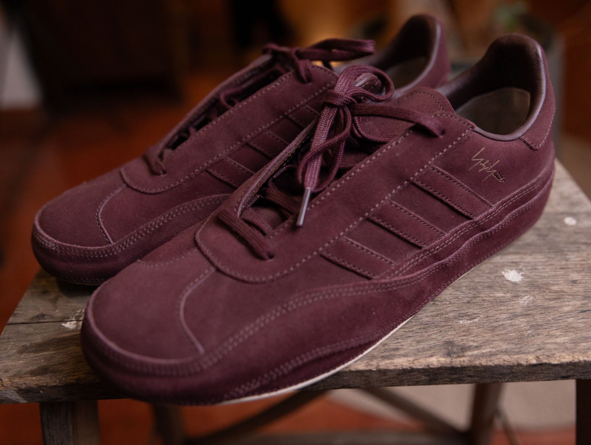 Adidas Y-3 Gazelle Shadow Red