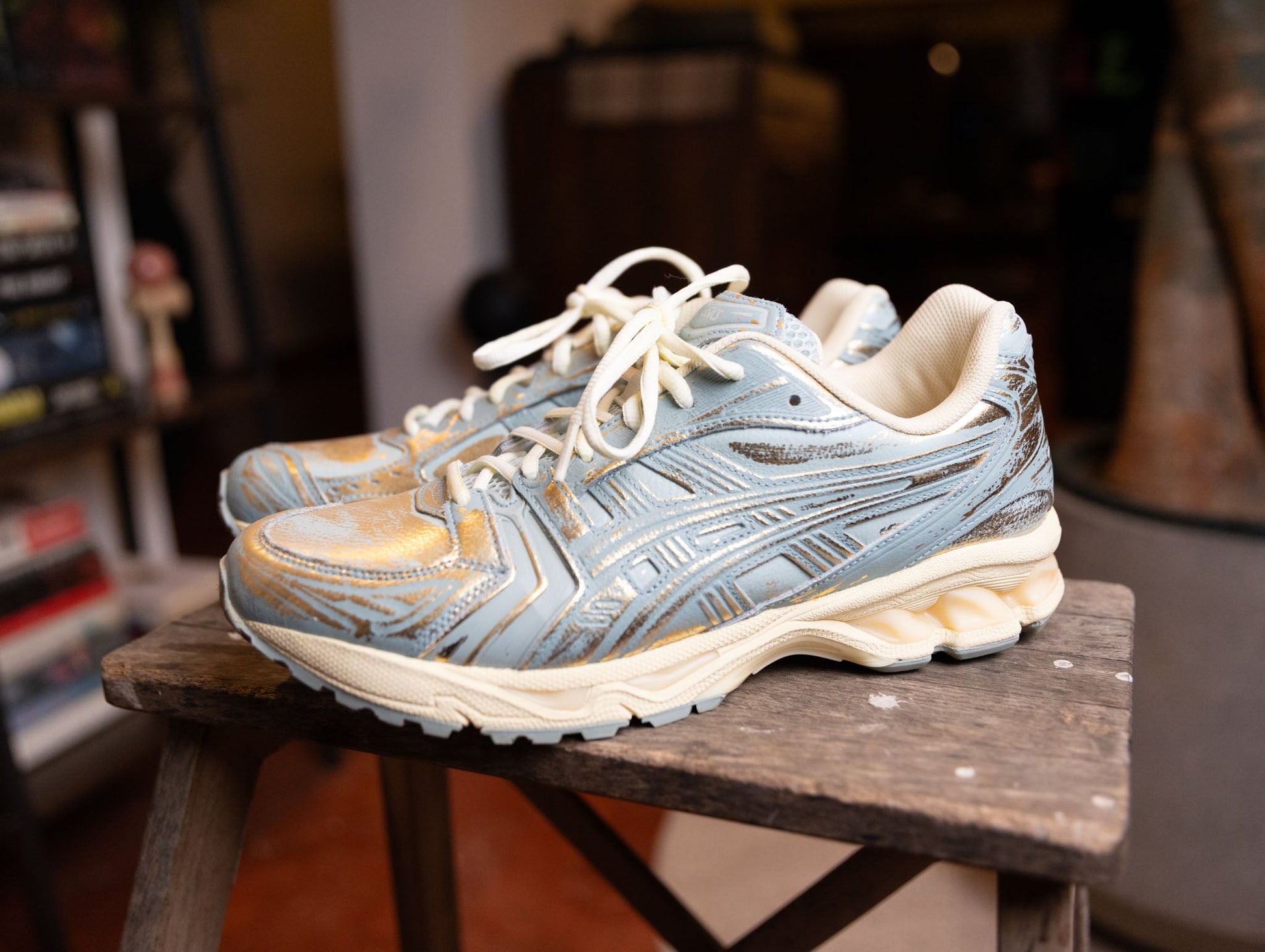Asics Gel-Kayano 14 Pure Gold Cold Moss