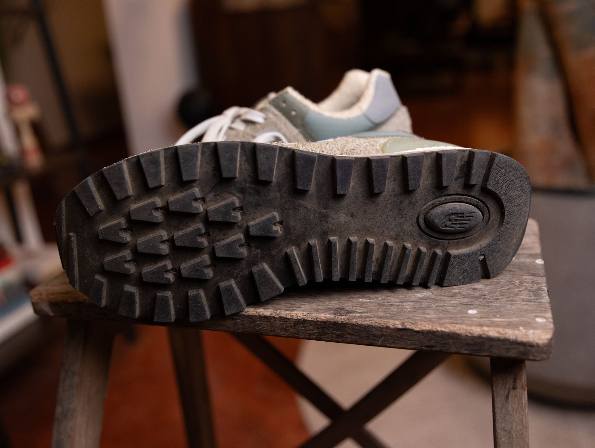 Stone Island x New Balance 574 Legacy "Steel Blue"