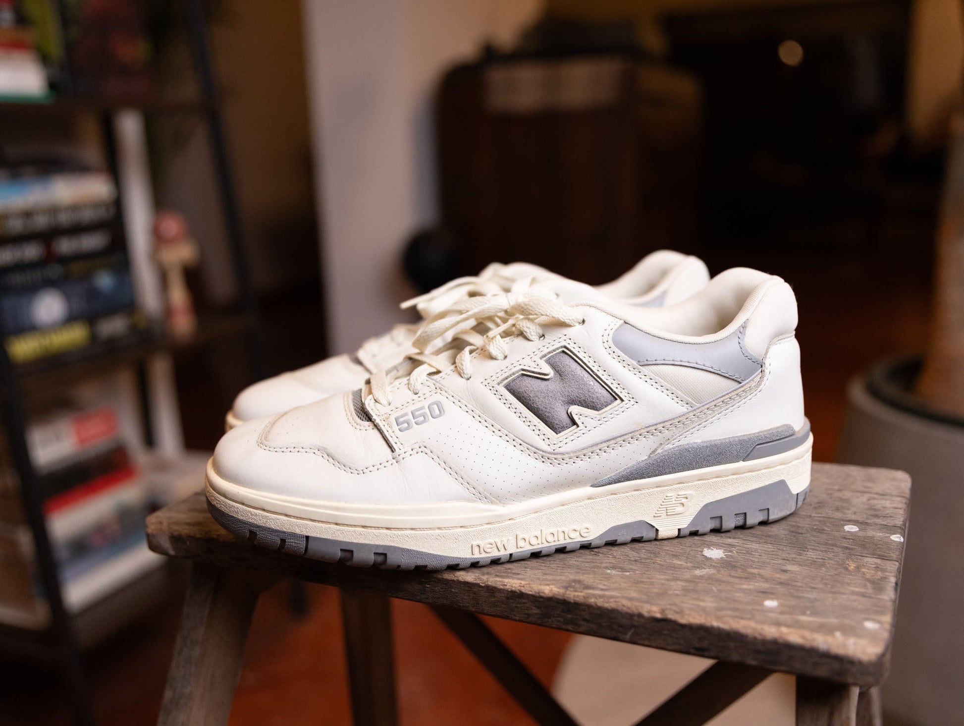 New Balance 550 Aime Leon Dore White Grey
