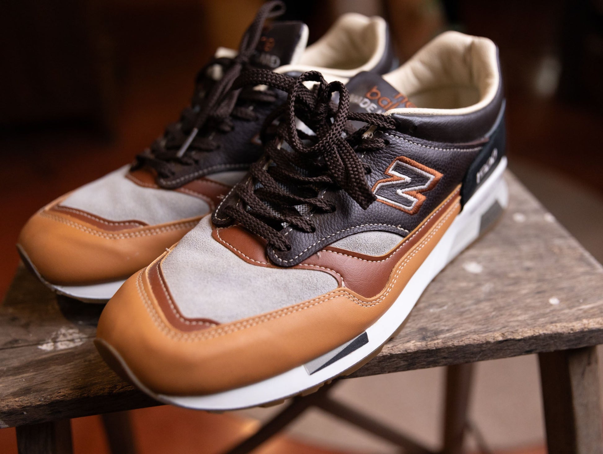 New Balance 1500 MiUK Gentleman's Pack Brown Black Khaki