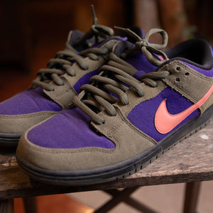 Nike SB Dunk Low Olive Atomic Red