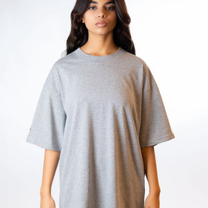 VELVET SIGNATURE IN GREY MELANGE