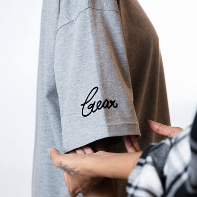 VELVET SIGNATURE IN GREY MELANGE