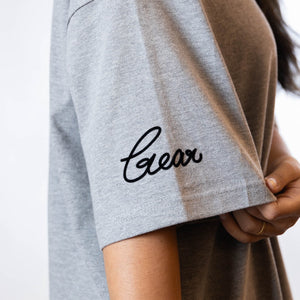 VELVET SIGNATURE IN GREY MELANGE