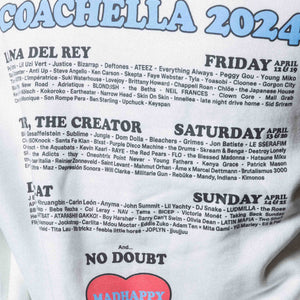 Coachella Mad Happy Sweatshirt - White