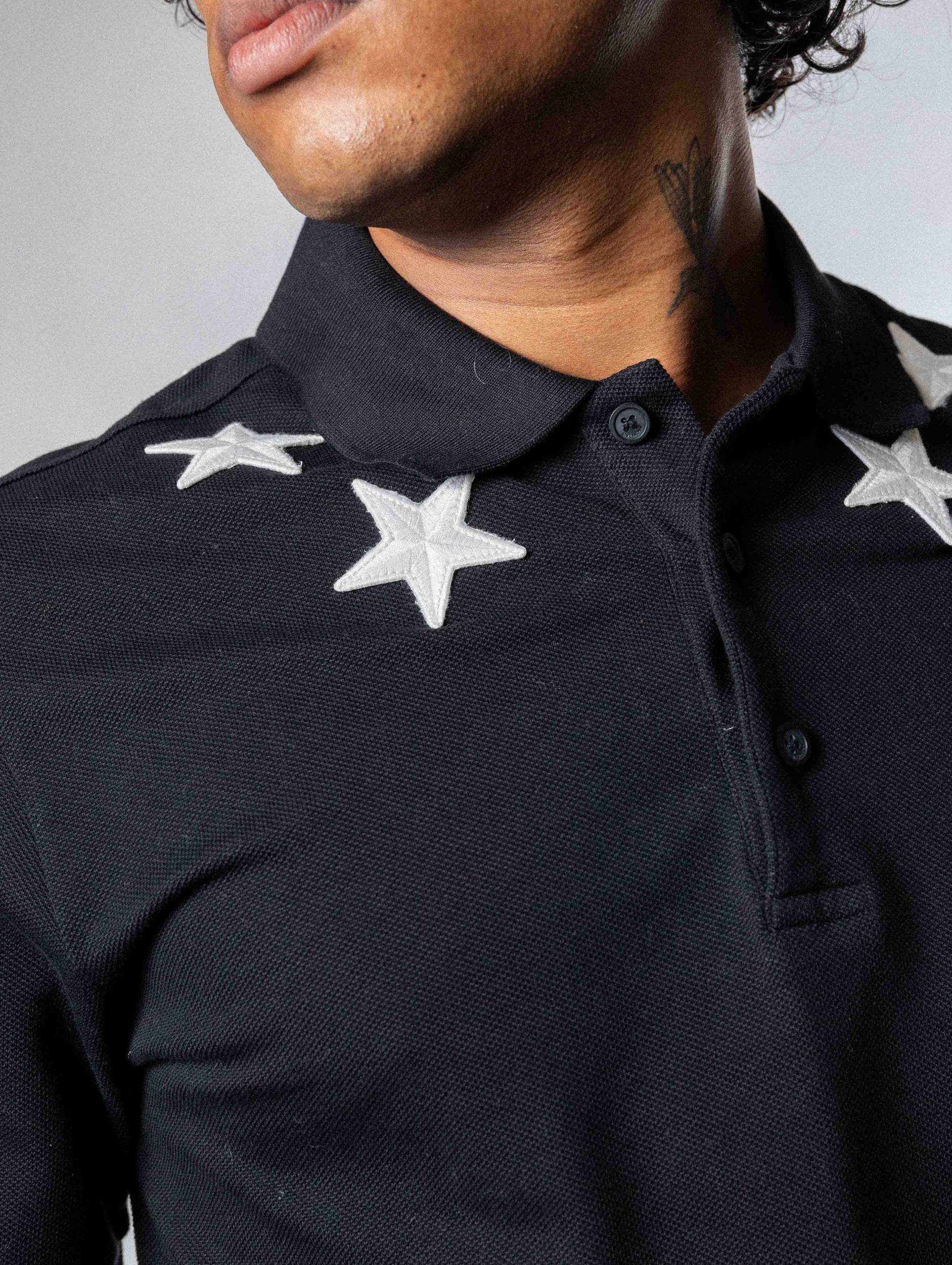 Givenchy Star Polo T-Shirt