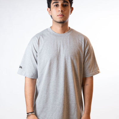 VELVET SIGNATURE IN GREY MELANGE