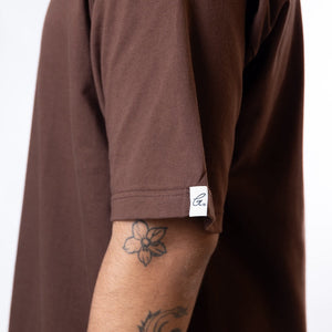 LETTERING IN BROWN