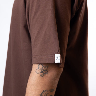 LETTERING IN BROWN