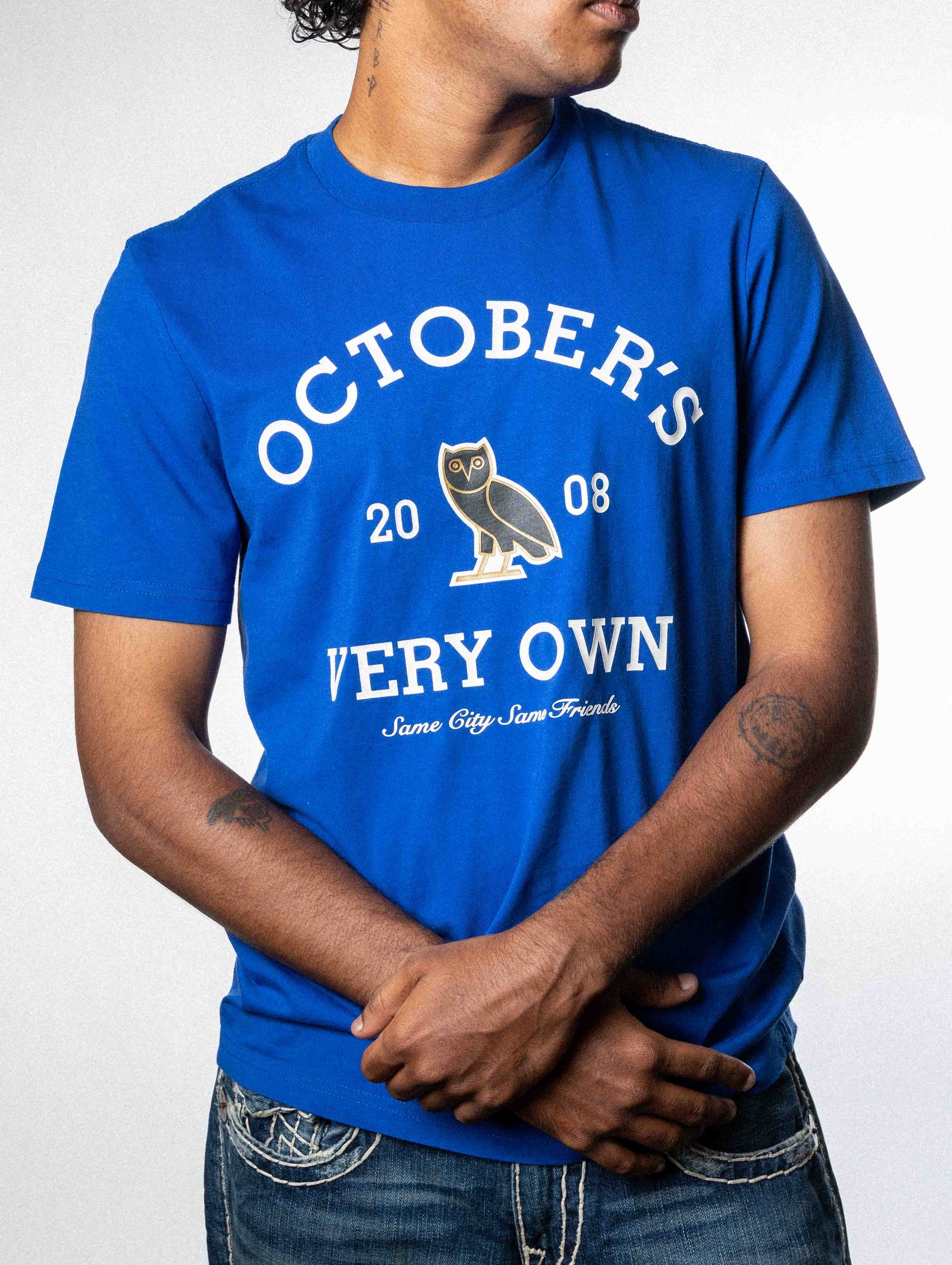 OVO Collegiate T-Shirt - Blue
