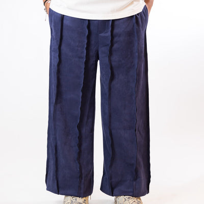 VELVET NAVY DREAM PANTS