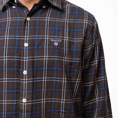 Gant Men Green Checkered Button Down Shirt