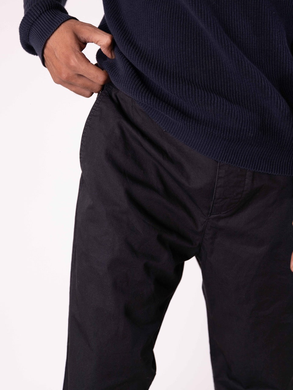 Burberry Brit Men's Black Slim Fit Chinos Trousers