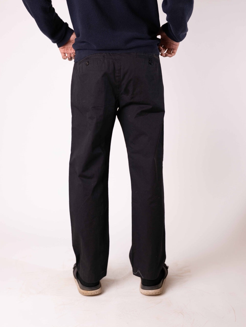 Burberry Brit Men's Black Slim Fit Chinos Trousers