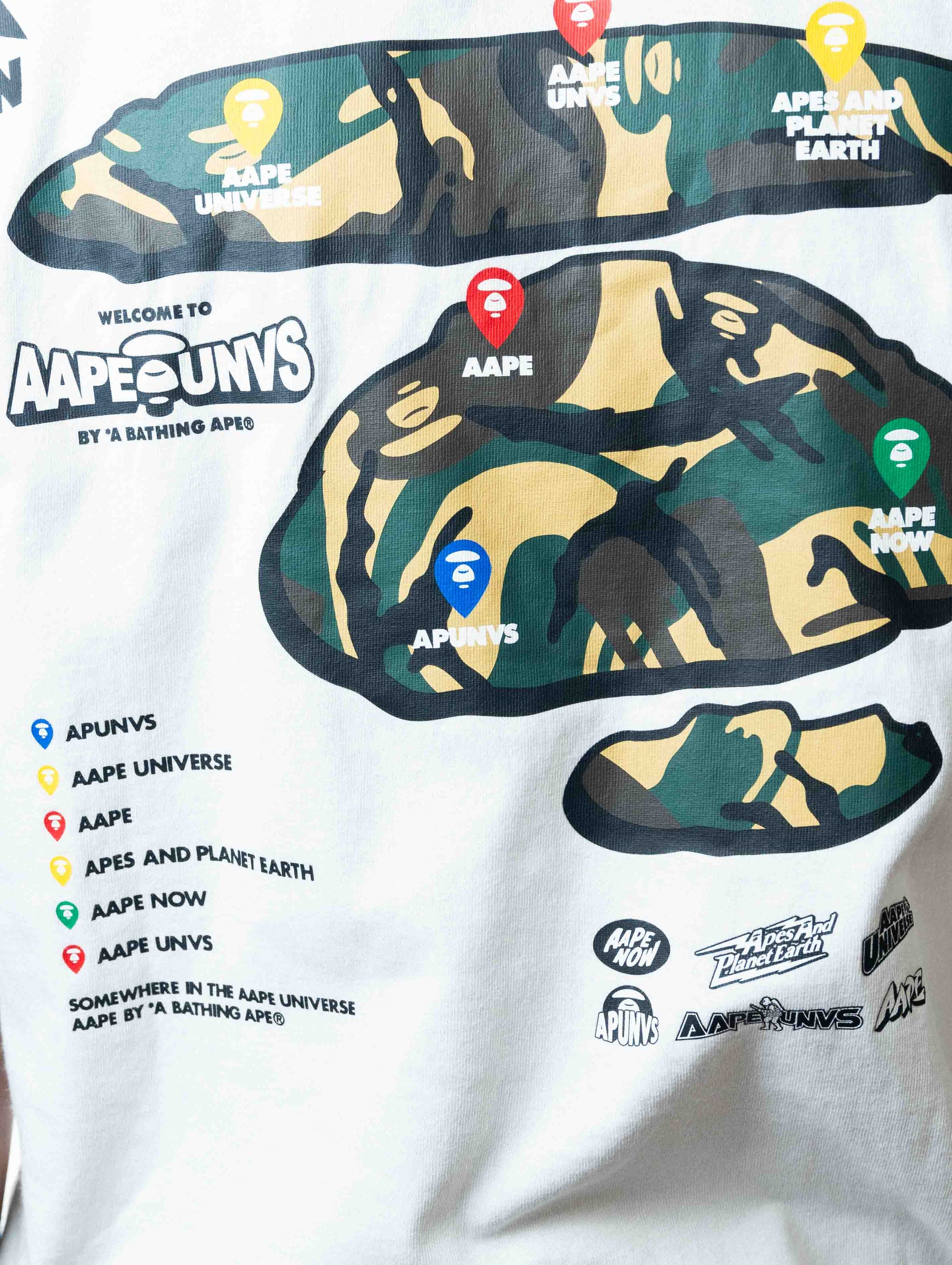 Aape By A Bathing Ape Theme T-Shirt